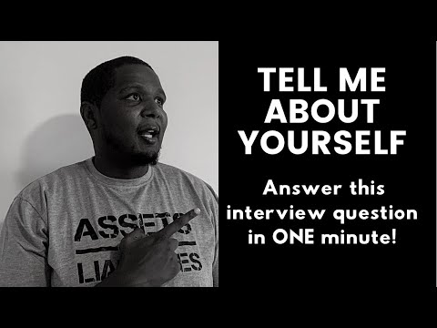 TELL ME ABOUT YOURSELF - 3 Steps for A Great Interview Answer(Examples Included)   #interviews #jobs