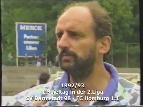1992/93: SV Darmstadt 98 - FC Homburg 1:1
