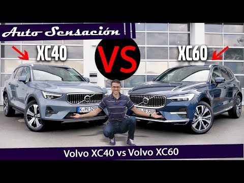 Compartativa Volvo XC40  2022 vs Volvo XC60 2022 . ¿Merece la pena pagar más por el grande?