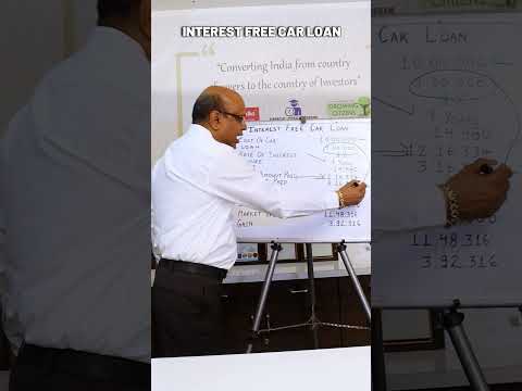 Interest Free Car loan! #carloans #stockmarket #loan #shorts