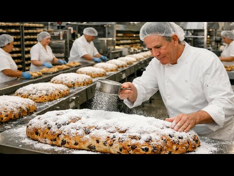 Inside the Christmas Stollen Factory: A Timeless Bread by Thomas Keller (Full Process)