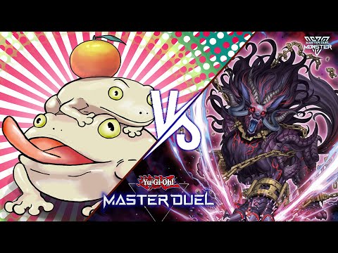 THIS IS TOADALLY AWESOME!! PALEO FROG VS UNCHAINED EPIC MATCH DUEL [YU-GI-OH! MASTER DUEL]