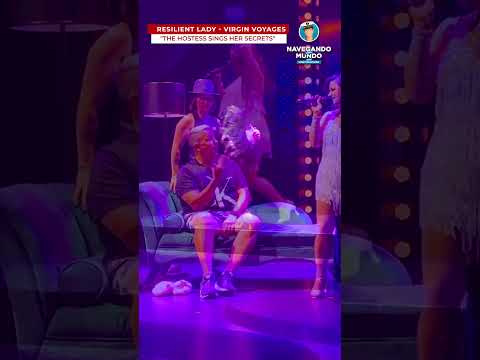Thumbnail for Show a bordo Virgin Voyages | A Hostess canta seus segredos😳 #shorts  #resilientlady #virginvoyages