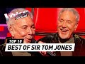 BEST Moments Of Coach Sir TOM JONES On The Voice