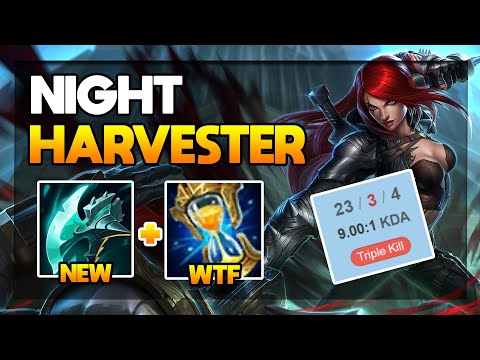 *NEW NIGHT HARVESTER* MYTHIC ITEMS FOR KATARINA IN PRESEASON 11!! #2