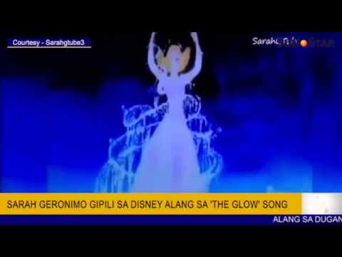 Sarah Geronimo gipili sa Disney alang sa 'The Glow' song