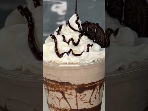 viral oreo milkshake recipe 🥛#shorts #easydessert #easyrecipe #viralrecipe #asmrfood #food #oreo