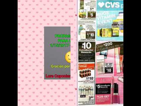 Propaganda para CVS 1/15/2017 a 1/21/2017