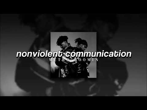 Metro Boomin + James Blake + A$AP Rocky + 21 Savage, Nonviolent Communication | slowed + reverb |