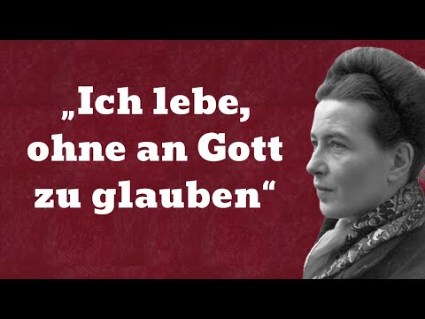 Eine Welt ohne Gott: die Leere, die Simone de Beauvoir frei machte