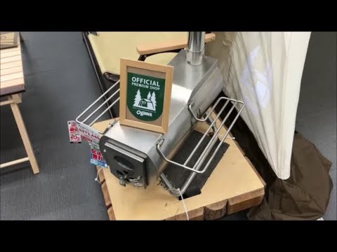 【キャンプ】ogawa 薪ストーブ G STOVE HEAT VIEW XLの紹介