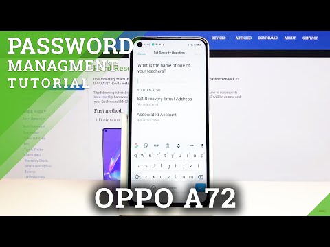 How to Set Password on Apps in Oppo A72 - Protect App Data