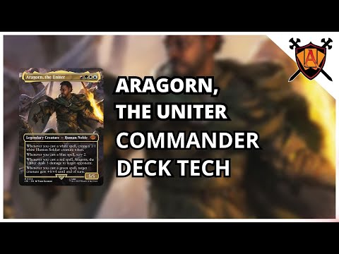 Aragorn, the Uniter Human Tribal Commander Deck | EDH Deck Tech