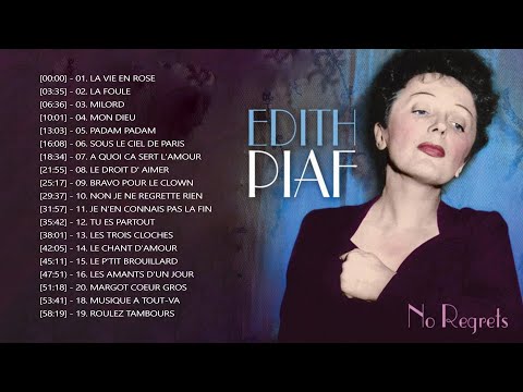 Édith Piaf Best Of Album || Édith Piaf Greatest Hits Playlist 2021