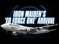 Iron Maiden S Ed Force One Arrives In Brisbane With ATC Audio