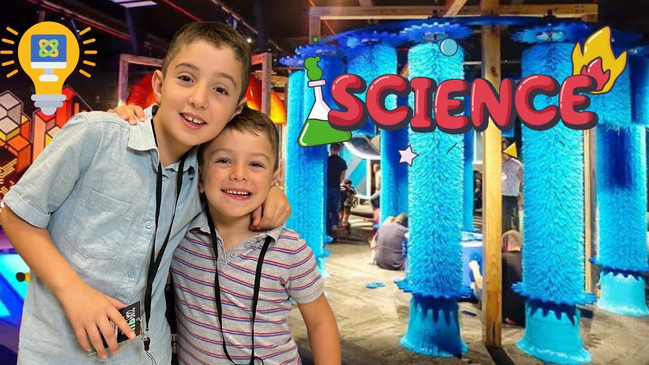 Oliver and Lucas visit a Science Museum For Children! Fun and Educational Videos for Kids