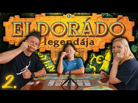 Eldorádó Legendája társasjáték  2. rész - Nézz fel!