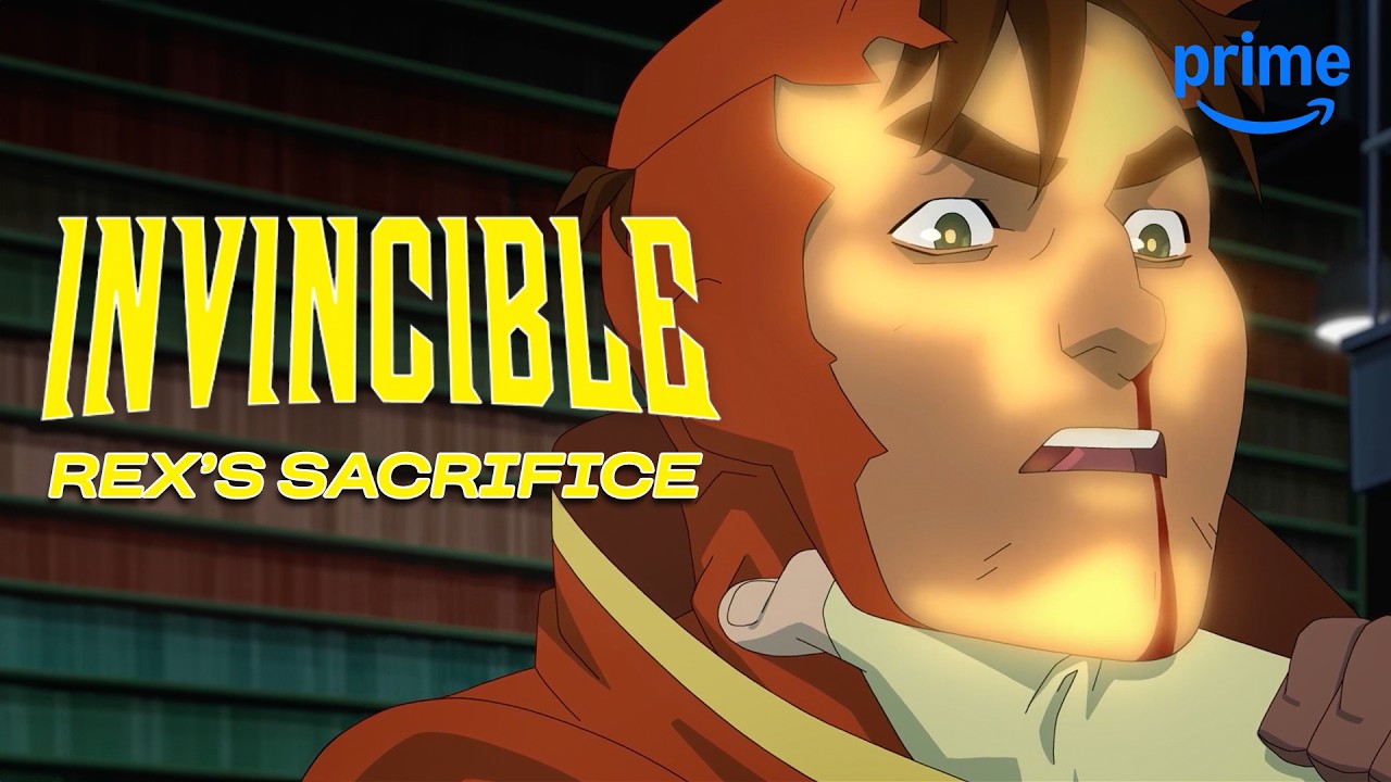 Rex Splode Sacrifices Himself | Invincible | Clip | Prime Video