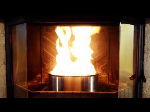 Panier à pellets Q30 pour transformer votre cheminée en un foyer à pellets  à Douai - Granule Box