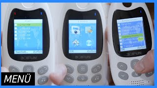 Boifun Babyphone VB610 - Das Menü erklärt