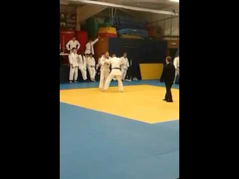 Epic judo fight
