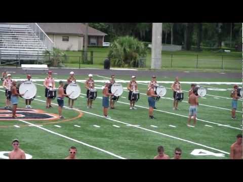 The Cavaliers 2012 Drumline-Bass Feature