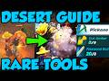 LEGO FORTNITE DESERT GUIDE! How To Get Rare Tools, Flexwood, and Amber in Lego Fortnite!