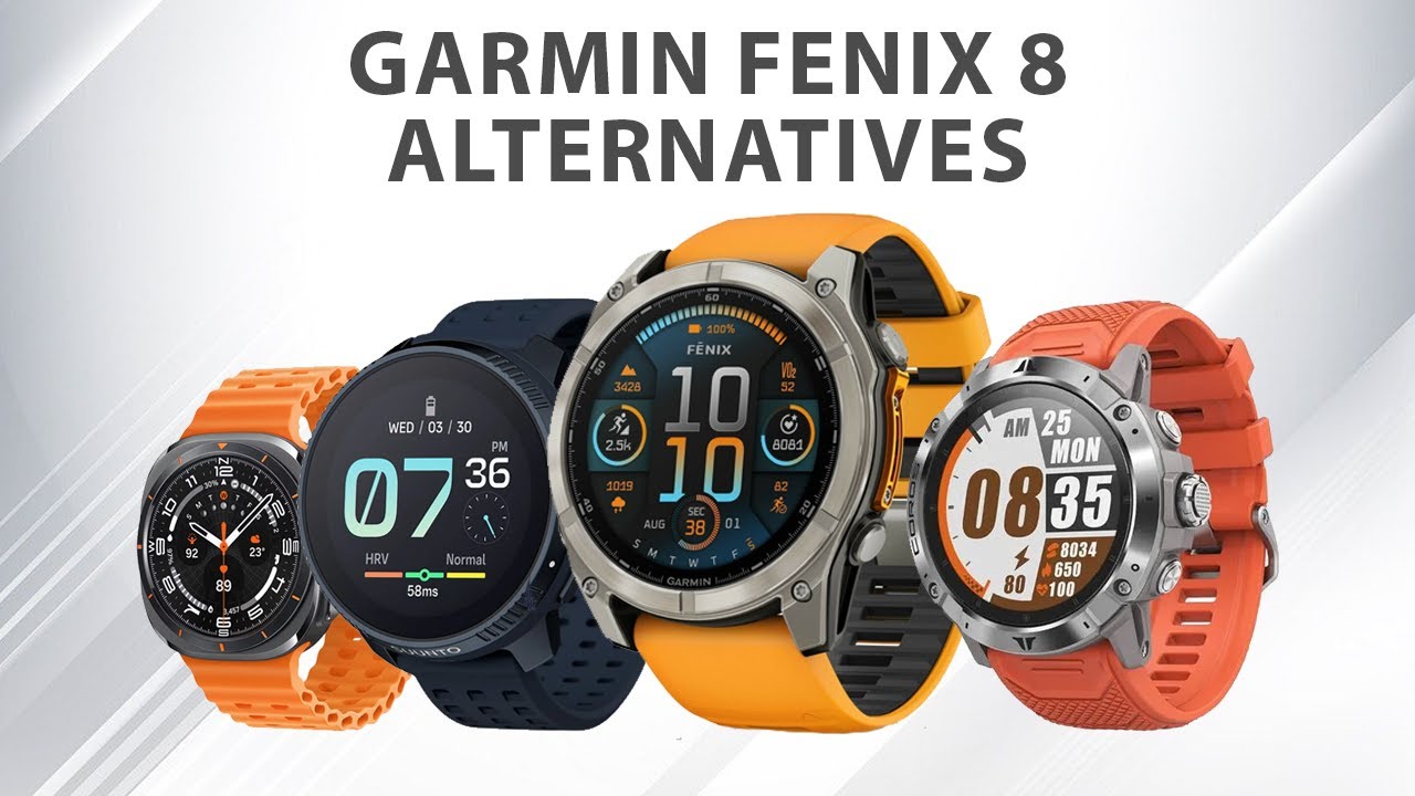Garmin Fenix 8 Alternative GPS Watches to Buy Now | Garmin vs Suunto vs Coros vs Amazfit