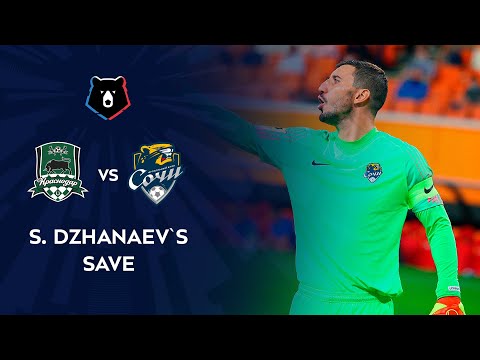 Dzhanaev's Save in the Game Against FC Krasnodar