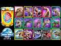 FIGHTING SO MANY CRAZY BOSSES!!! (JURASSIC WORLD ALIVE)