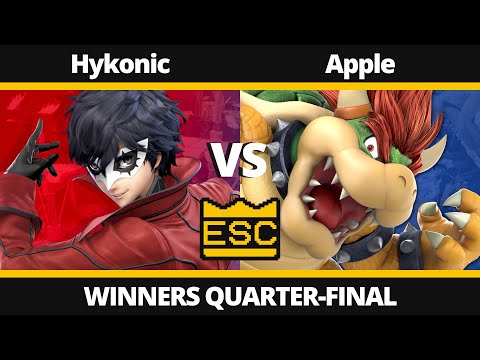 ESC 64 - Winners Quarter-Final - Hykonic (Joker) Vs. Apple (Bowser) - SSBU UK Local Tournament