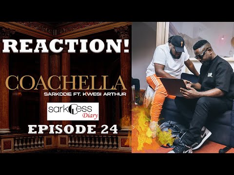 SARKCESS DIARY 24: Sarkodie Coachella ft. Kwesi Arthur Reaction By Manager Angelo 'MADNESS ON THIS'🔥