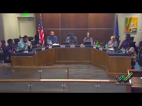 City of Waterloo City Council Meeting Regular Session - Monday, August 21, 2023