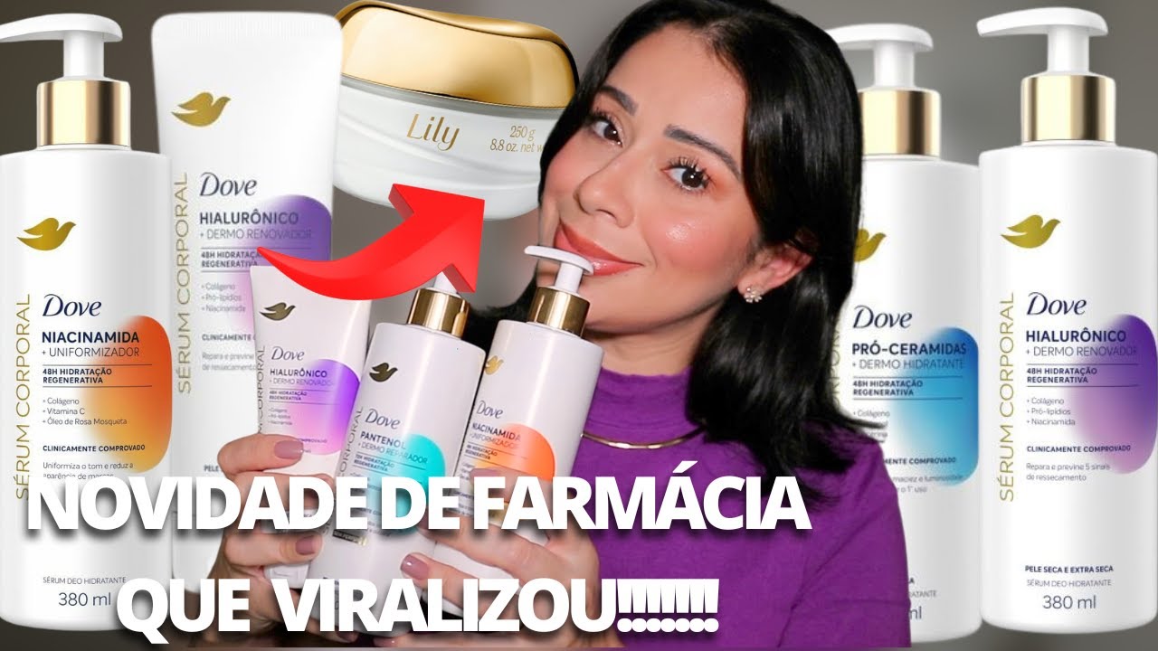 Produto de FARMÁCIA Que Parece O Boticário ? SÉRUM CORPORAL DOVE | VALEU A COMPRA ?