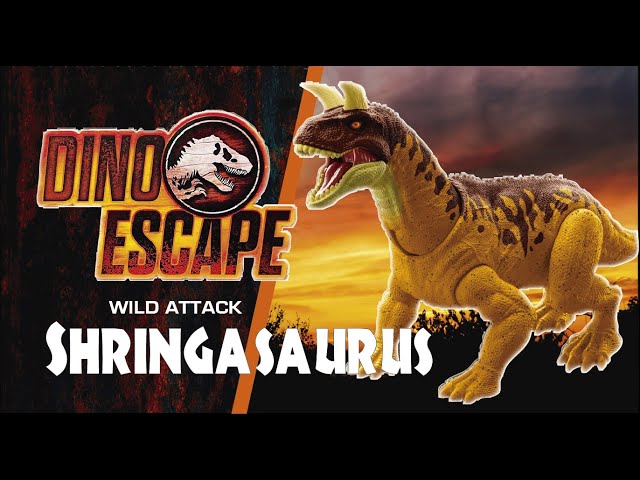 Vídeo relacionado con Jurassic World Mattel Dino Escape Wild Pack Shringasaurus