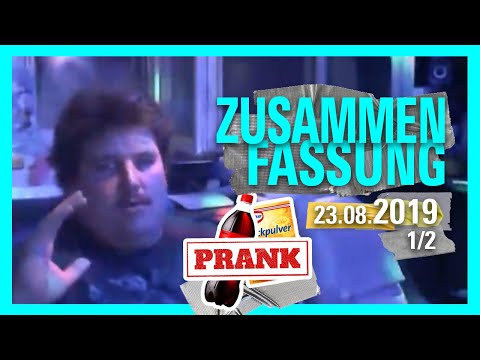 Drachenlord Stream 23.08.2019 1/2 (SUMMARY) / Got heavily pranked