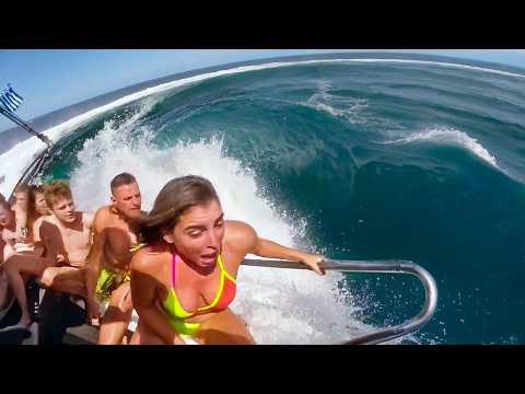 Idiots In Boats Caught On Camera