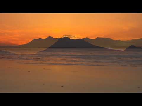 Sunset in Anchorage Alaska