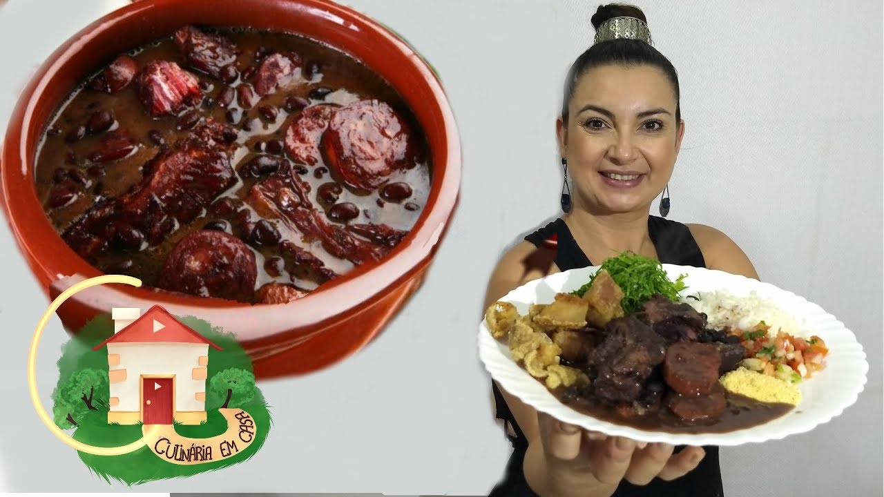 Receita Fácil de Feijoada EM 1 HORA PARA MAIS DE 20 PESSOAS Culinária em Casa