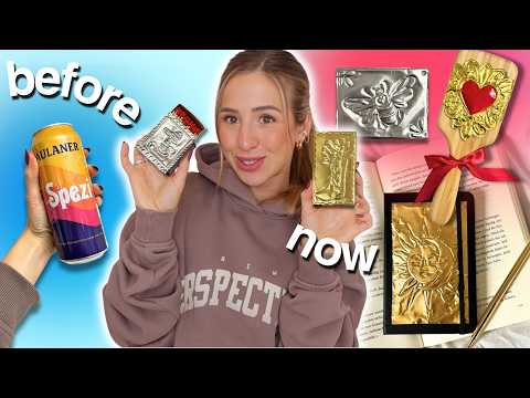 anti doomscroll diy 📵 METAL EMBOSSING - so ein tolles DIY 🌹