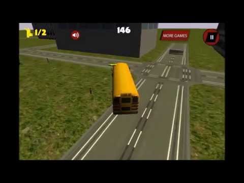 School Bus Driver 3D Video