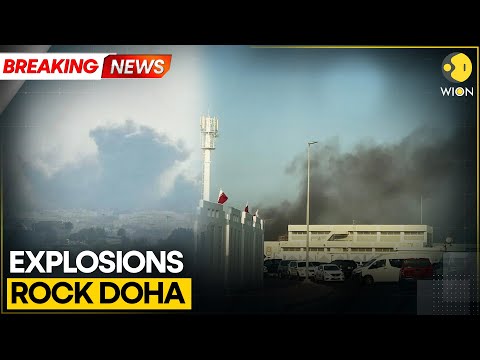 Israel Strikes Qatar: Massive Explosions Rock Doha As Israeli Military Targets Hamas | WION
