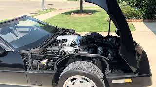 1989 Chevrolet Corvette Convertible Cold Start
