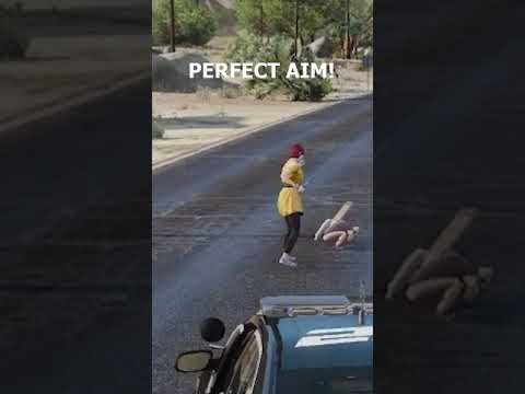 Perfect Aim!  (LSPDFR | GTA V | PLAY AS A COP!) #SHORTS