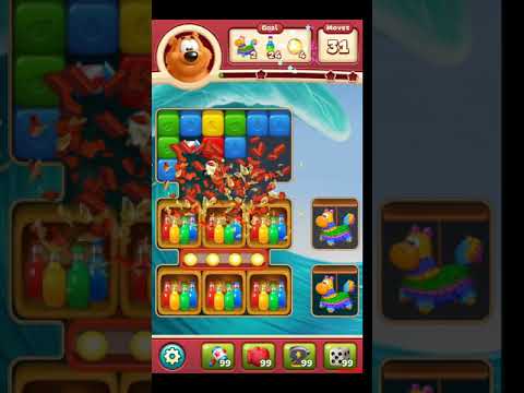 Toon Blast Level 2919 NO BOOSTERS - A S GAMING ✔
