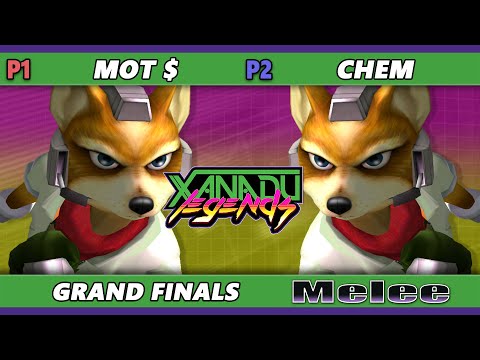 Xanadu Legends GRAND FINALS - Chem (Fox) Vs. Mot $ [L] (Fox) Smash Melee - SSBM