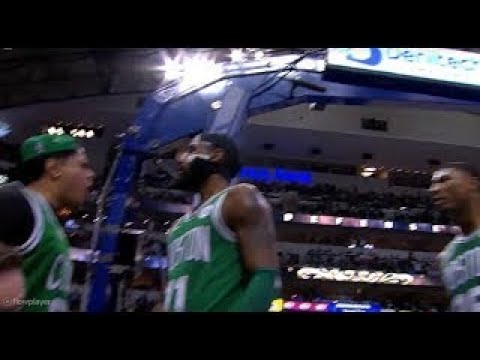 Masked Kyrie Irving Hits The Cold Blooded Dagger ,Celtics Fan Reaction To Him:“Real GOAT！”