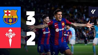 BARÇA 3-2 CELTA  LALIGA 2023/24 MD6