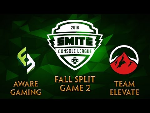 SMITE Console League NA Fall Split Week 2 - Aware Gaming vs. Team Elevate (Game 2)