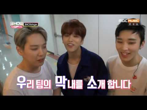 BAP 0301216 Show Champion backstage BAP cut. 쇼챔피언 백스테이지 B.A.P cut